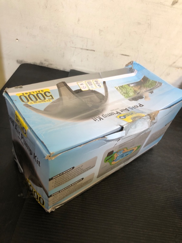 Photo 1 of Tetra Pond Air Pump Kit, Provides Vital Oxygen to Pond Water (19706)