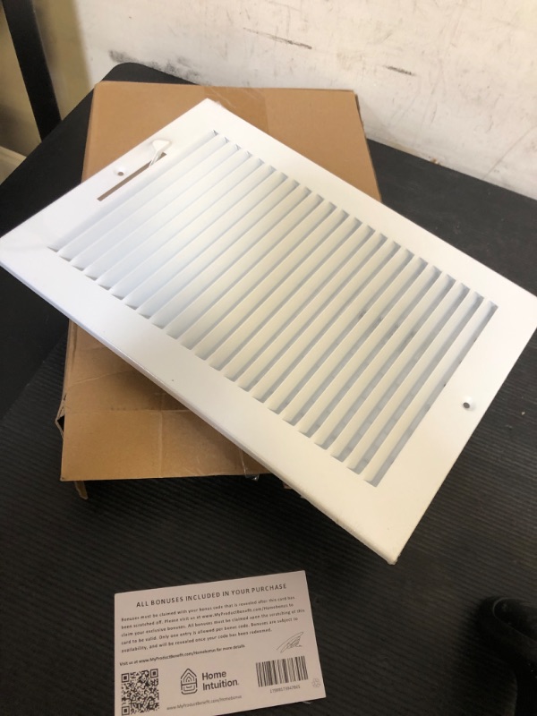 Photo 1 of 12x8 White Air Vent