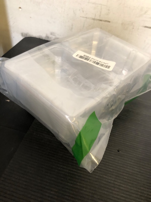 Photo 1 of Bright Creations 20-Pack Clear Plastic Corsage Boxes for Flowers, Weddings, and Proms (4.9 x 4.1 x 3 In) - Corsage Box