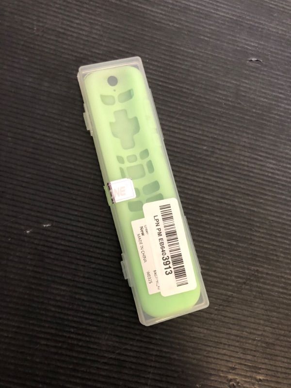Photo 1 of Seltureone 2 in 1 Remote Cover with Tracker Holder for Roku Voice Remote (Glow in The Dark), Roku Remote Cover Silicone Protective Case, Anti Slip Shock Absorption Washable, Green
