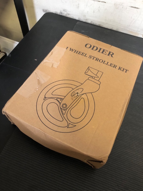 Photo 1 of Bike Trailer Stroller Kit for Burley Bike Trailers Compatible with All Square Tow Arm Burley Trailer (Single Wheel)