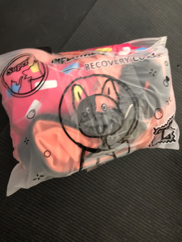 Photo 1 of Supet Inflatable Dog Cone Collar Alternative After Surgery, Doggie Neck Donut Collar Recovery ECollar, Soft Dog Cone for Small Medium Large Dogs