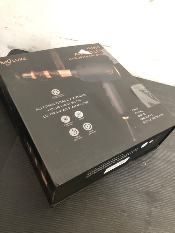 Photo 1 of ion Luxe 4in1 Autowrap™ Airstyler Interchangeable Hair Dryer & Curler for All Hair Types