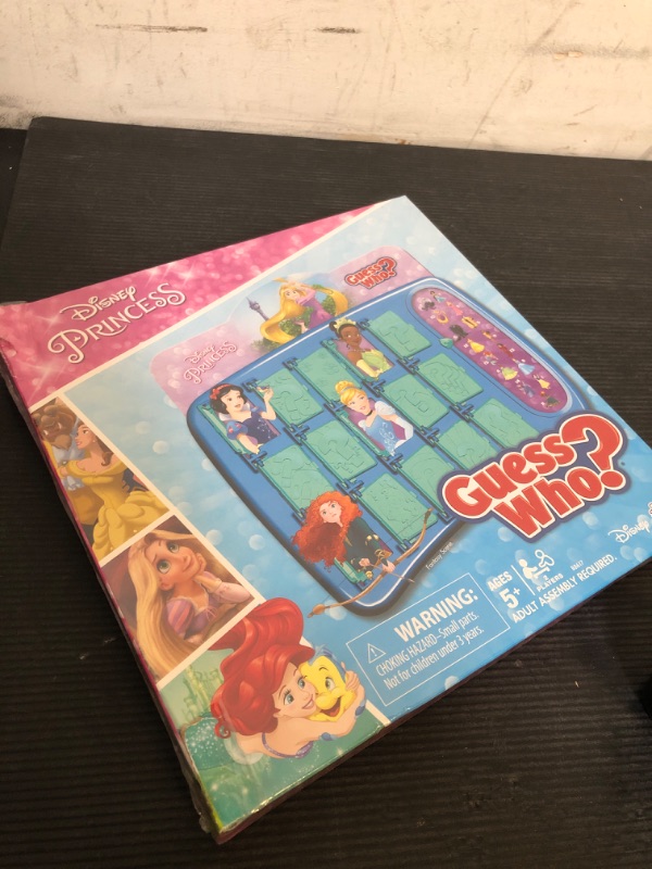 Photo 1 of Hasbro Gaming Guess Who? Disney Princess Edition Kids Board Game, Fun Game for Families and Kids Ages 5 and Up, Preschool Games (Amazon Exclusive)