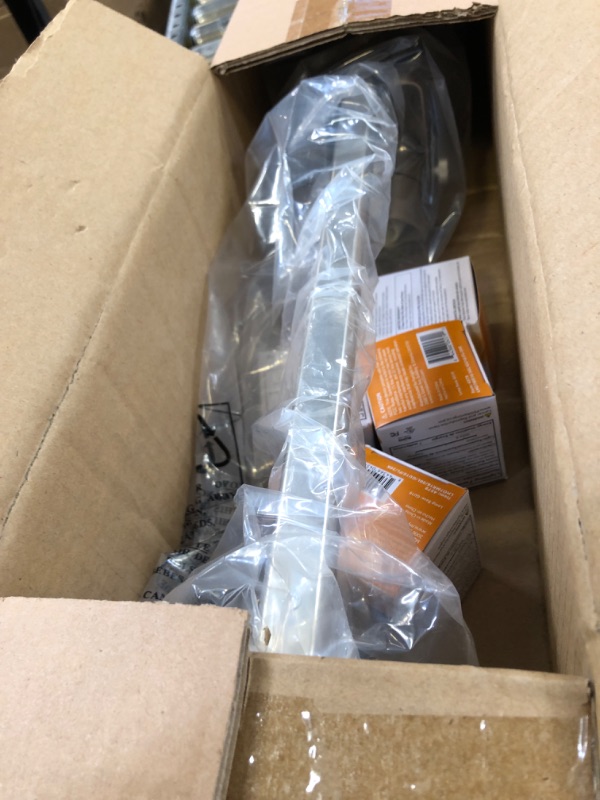 Photo 1 of Direct-Lighting LED 4FT 4-Light Track Lighting Kit GU10 LED Bulbs Included D368-44-LED-BS (Brushed Steel)