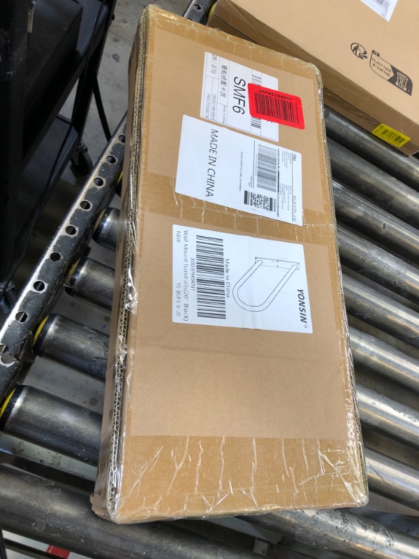 Photo 1 of Handrail for Outdoor Steps, Wall Mounted Grab Bar for Garage Proch Steps, Stair Railings for 1-2 Steps with Black Finished, Suitable for Elderly, Kids, Pregnant, Disabled (20"Length, Dia 1.25" Pipe)