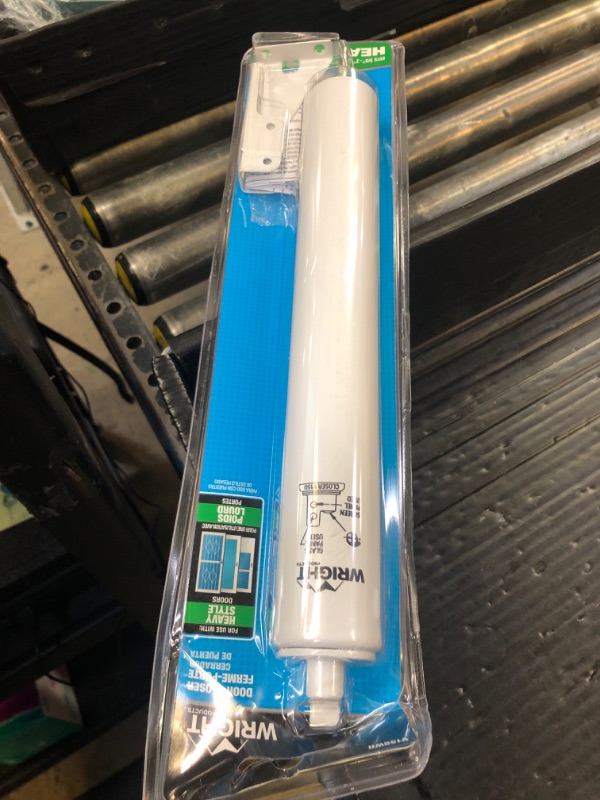 Photo 1 of Wright Products V150WH Heavy Duty Pneumatic Screen and Storm Door Closer White
