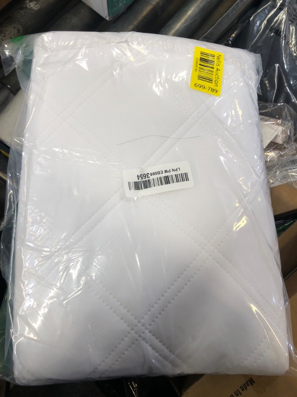 Photo 1 of Yoofoss Waterproof Crib Mattress Protector 2 Pack, Quilted Crib Mattress Pad Cover Ultra Soft and Breathable, Machine Washable Toddler Mattress Protector for Standard Baby Crib Size 52''x28''