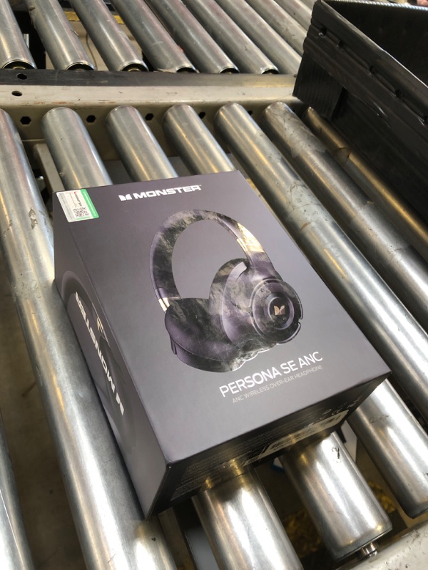 Photo 1 of Monster Persona SE ANC Active Noise Cancelling Headphones, Over Ear Bluetooth Headphones Wireless, 60H Playtime, HiFi Stereo Audio, Deep Bass, Built-in Mic, Memory Foam Ear Cups for Home (Black)