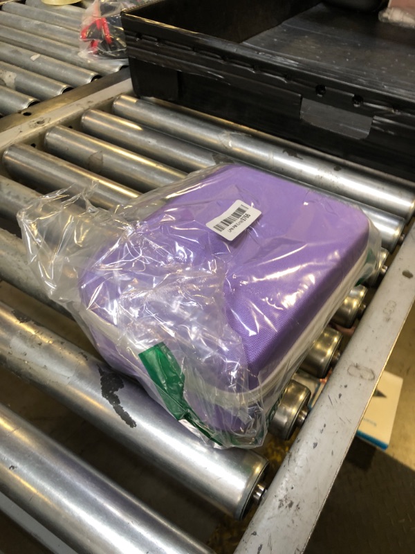 Photo 1 of Aenllosi Hard Case Compatible with D210S Label Maker Machine, Extra Space for Charger,Mesh Pockect for 4 Roll Label Tapes(Case Only,Purple)