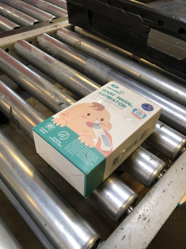Photo 1 of GROWNSY Nasal Aspirator for Baby, Electric Baby Nose Sucker with Larger Suction Chamber and More Powerful Suction, Automatic Nose Cleaner with Music and Light Soothing Function