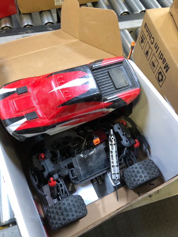 Photo 1 of ARRMA RC Truck 1/18 Granite GROM MEGA 380 Brushed 4X4 Monster Truck RTR with Battery & Charger, Blue, ARA2102T1