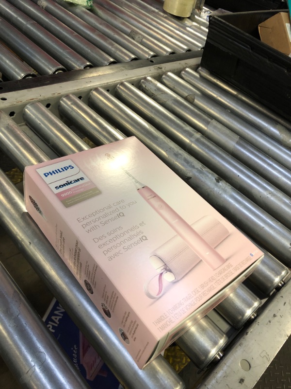 Photo 1 of Philips Sonicare 9900 Prestige Rechargeable Electric Power Toothbrush with SenseIQ, Pink, HX9990/13