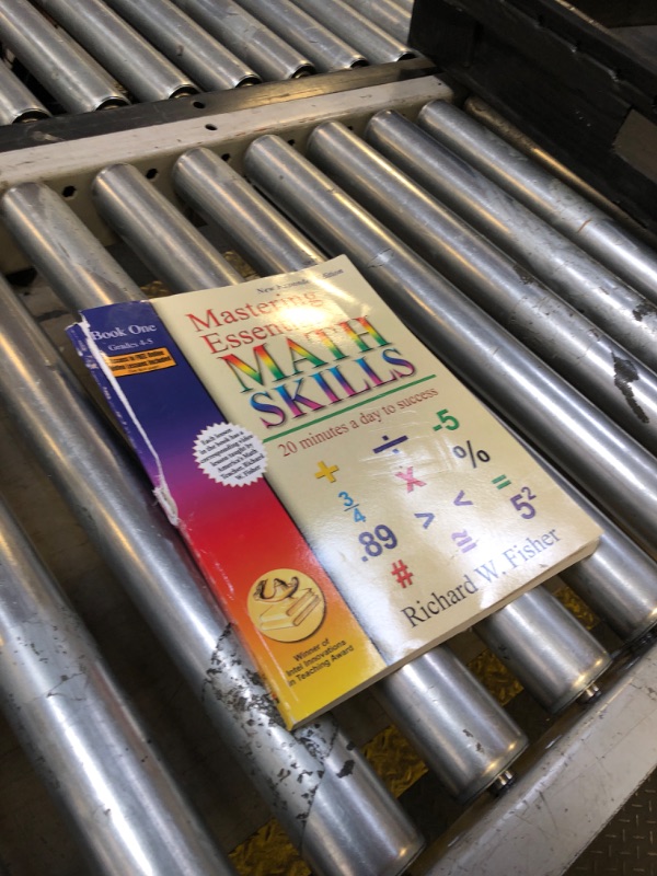 Photo 1 of Mastering Essential Math Skills: 20 Minutes a Day to Success, Book 1: Grades 4-5