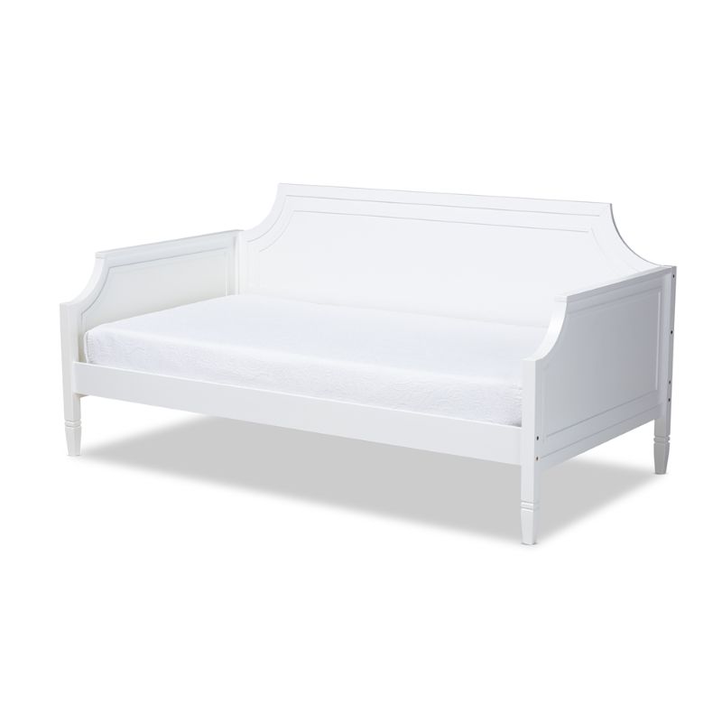 Photo 1 of Baxton Studio Mariana Classic and Traditional White Finished Wood Twin Size Daybed