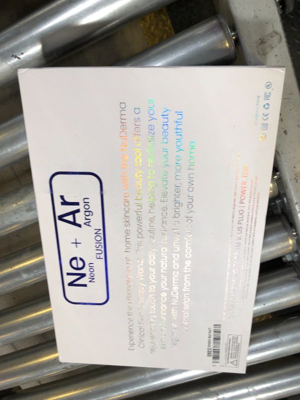 Photo 1 of NuDerma Clinical Skin Therapy Wand - Portable Skin Therapy Machine w 6 Fusion Neon + Argon Wands – Anti Aging - Clarifying - Skin Tightening & Radiance - Wrinkle Reducing