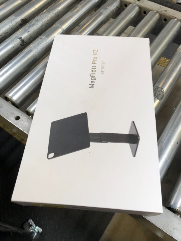 Photo 1 of Tallest Height Adjustable Magnetic Stand for iPad Pro 13" M4, iPad Pro 12.9", iPad Air 13" M3/M2, Max Height 17.5", for iPhone w/MagSafe, Ucable USB C Cable, MagFlott Pro V2 (13"/12.9") Space Black