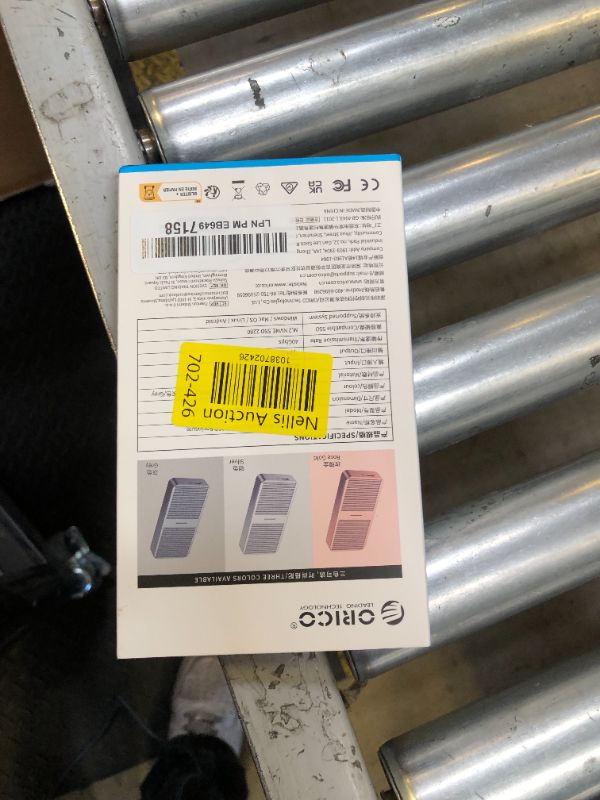 Photo 1 of ORICO Upgraded M.2 NVMe SSD Enclosure 40Gbps PCIe3.0x4 USB C Adapter, Aluminum NVMe PCIe 2280 M-Key(B+M Key) External Solid State Drive Case, Support Thunderbolt 3/4 USB3.2/3.1/3.0/Type C-M224-Silver