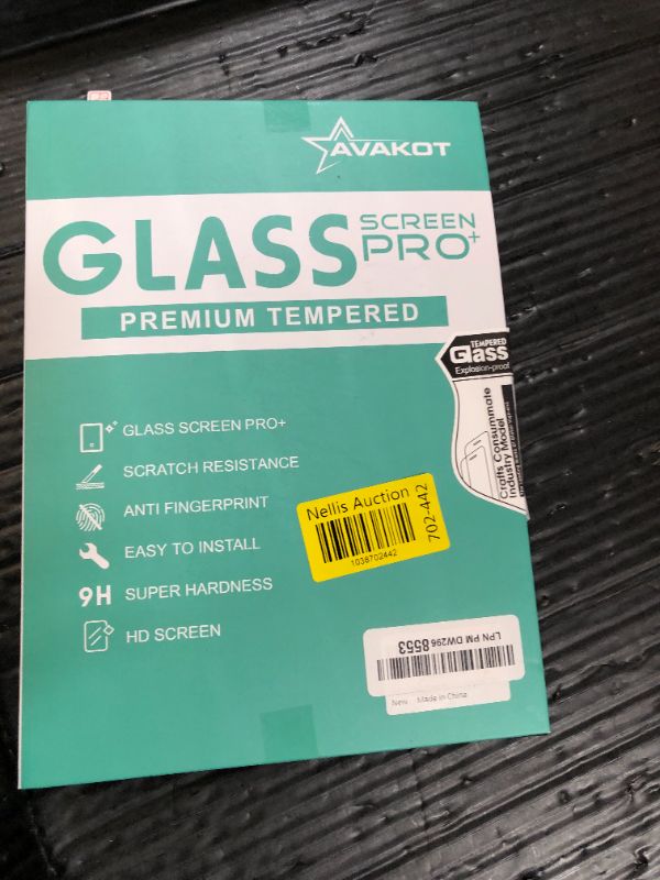 View 2 of Avakot 2-Pack Galaxy Tab A9 Plus Tempered Film Screen Protector - Ultra Thin, Anti-Fingerprint, Touch Sensitive