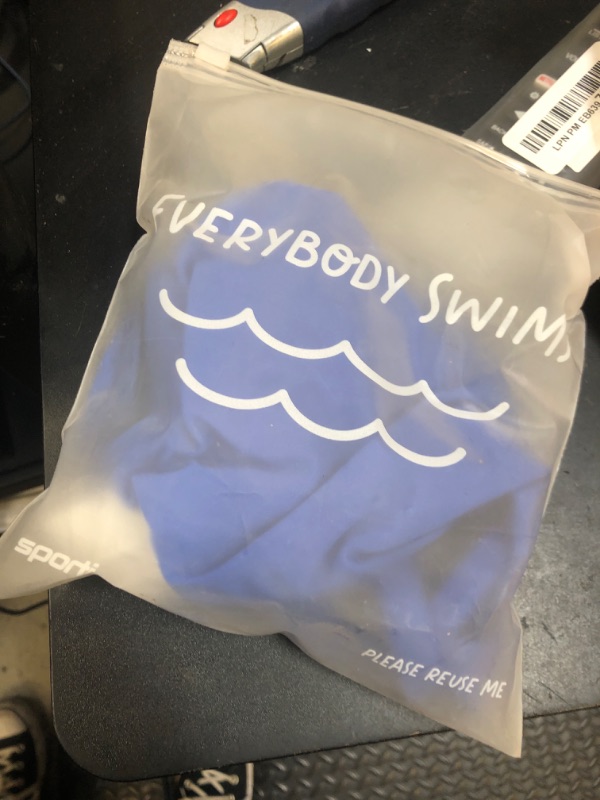 Photo 1 of Sporti Solid Thin Strap One Piece Swimsuit - Royal - 28