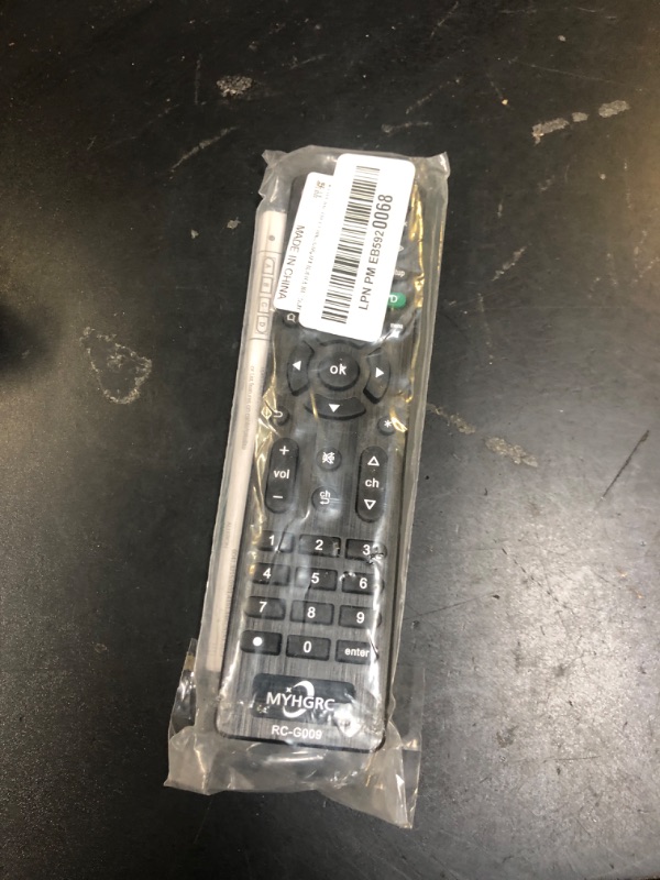 Photo 1 of MYHGRC Universal Remote Control for All TVs, Blu-ray/DVD Players, Streaming Media Players, Soundbars, Cable Boxes and All Audio/Vido Devices - TV/DVD/AUX/CBL 4 in 1 Universal Remote Easy Setup