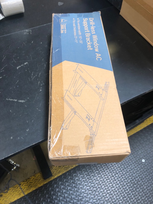 Photo 1 of Powrocket Drill-Less Window Air Conditioner Bracket, Easy to Install Window AC Mounting Support Bracket,Heavy Duty Construction,Up to 200lbs