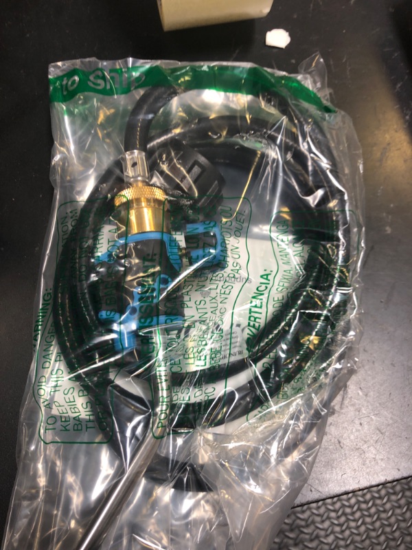 Photo 1 of Propane Torch Head Kit,Trigger Start Propane Torch Kit with 5FT Hose,Blow Torch Head with Rubber Wrapped Torch Body&Flame Knob,Fuel by Propane MAPP and Map-pro for Soldering,Brazing,Welding