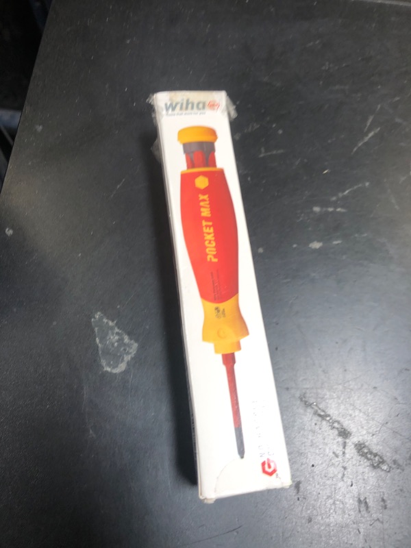Photo 1 of Wiha 28345 6 Piece Insulated SlimLine PocketMax Multi-Driver