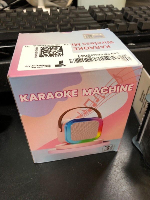 Photo 1 of Mini Karaoke Machine