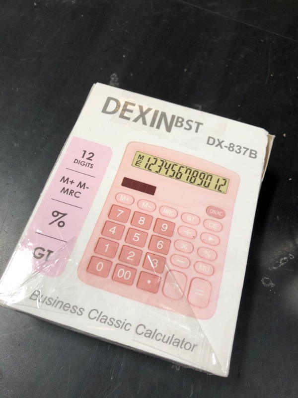 Photo 1 of Classic Business Calculator Pink