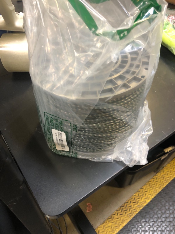 Photo 1 of A ANLEOLIFE 5-Pound Heavy Duty Twisted .155-inch-by-759-ft Dual Core String Spiral Trimmer Line Donut,with Bonus Line Cutter