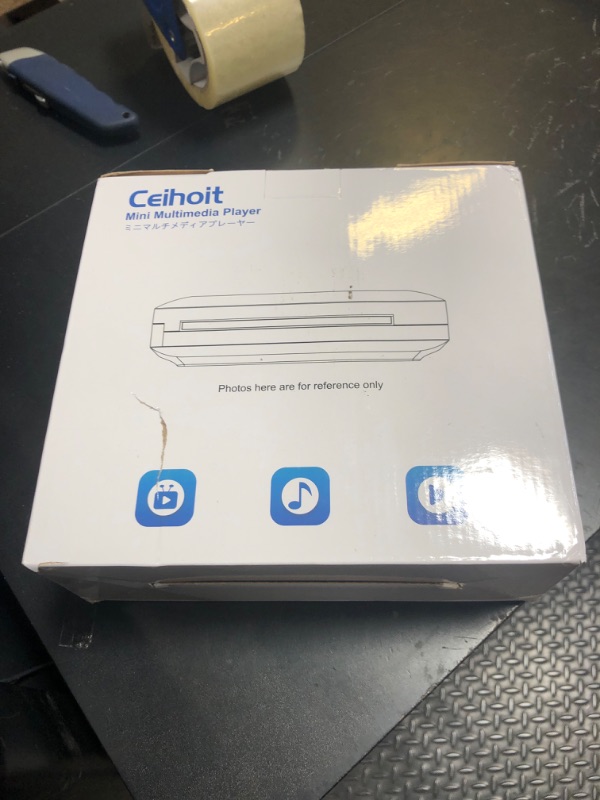 Photo 1 of Ceihoit Mini HD DVD Player, CD Players for Home, DVD Players for TV, HDMI and RCA Cable Included, Up-Convert to HD 1080p, All Region, Breakpoint Memory, Built-in PAL/NTSC, USB 2.0