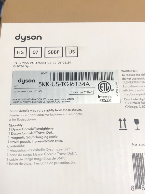 Photo 1 of Special Edition Dyson Corrale™ Styler Straightener in Strawberry Bronze and Blush Pink with Dyson-Designed Presentation case