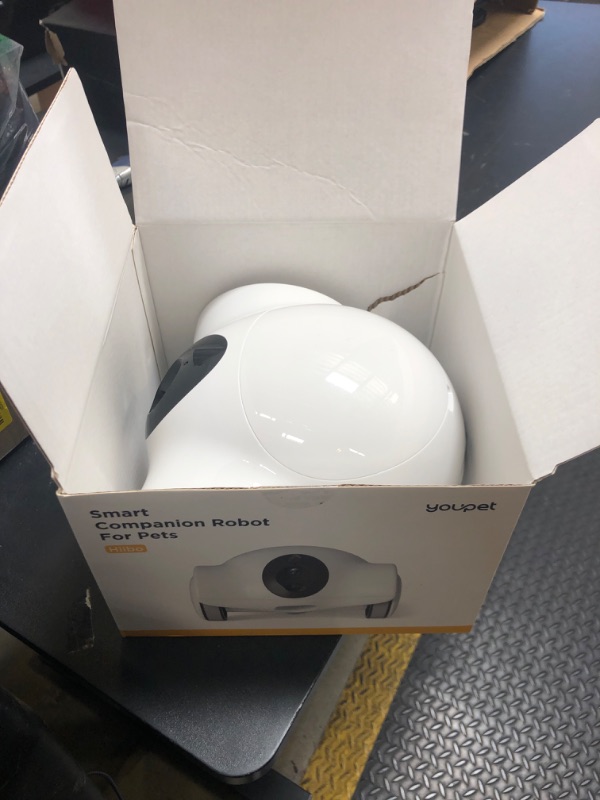 Photo 1 of Youpet Pet Cameras with Phone App 15 Days Long Standby Pet Robot for Dog Treat Dispenser Feeder 1080P Full HD Dog Robot Camera 360°Move Freely 2-Way Audio (2.4G WiFi ONLY, No Bluetooth)