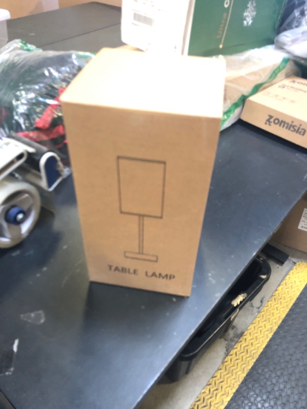Photo 1 of Small Bedside Table lamp for Bedroom - 3 Color Temperatures Bedside Lamps with USB C and A Ports, Pull Chain Table Lamps with AC Outlet, White Nightstand Lamps with Black Metal Base for Kids Reading