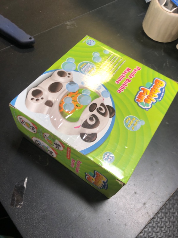 Photo 1 of Panda Bubble Machine Toys for Toddlers Kids Bubble Maker Blower with 4oz Bubble Solution Ideal Outdoor Party Toys Gift for Toddlers