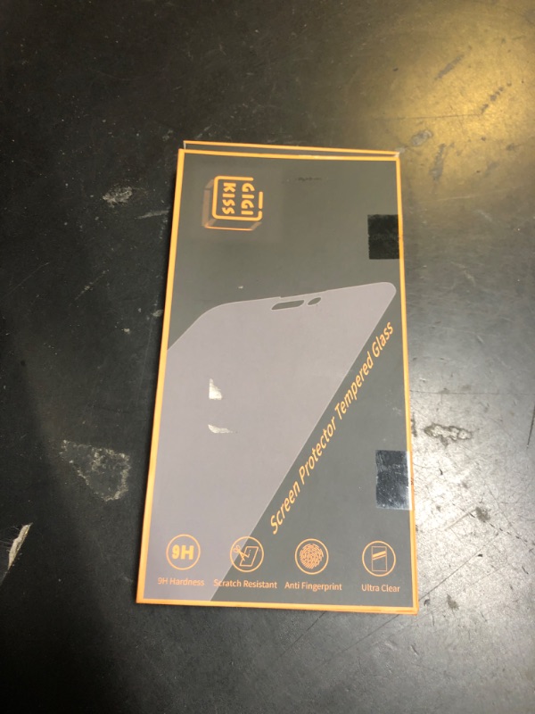 Photo 1 of GIGIKISS 2 Pack Matte Screen Protector for iPhone 13/13 Pro/14-6.1 Inch, Anti-Fingerprint & Anti-Glare Screen Protector Tempered Glass Easy Installation