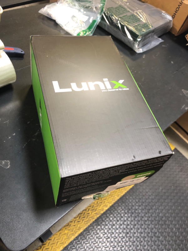 Photo 1 of Lunix LX7 Touchscreen Electric Hand Massager with Compression and Heat, Pressure Point Therapy for Arthritis, Pain Relief, and Carpal Tunnel, Shiatsu Massage Machine, with Hand Warmer, Beige