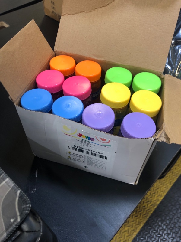 Photo 1 of JOYIN Bubble Bottles 6/12/24/36PCS (4oz Solution), Bubbles Wand Bulk for Party Favors for Kids, Toddler Summer Outside Toys Gift for Kids (12)