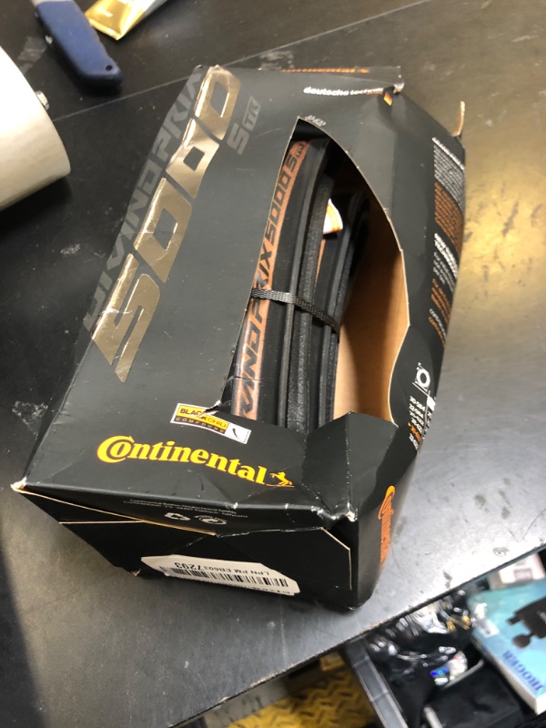 Photo 1 of Continental Grand Prix 5000 S Tr Tire Transparent, Black Chili, 700X30