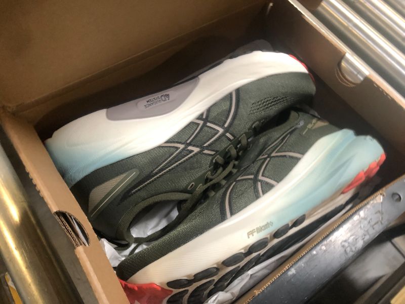 Photo 1 of Asics Men's Gel-Kayano 31 Running Shoes, 10.5, SMOG Green/Black