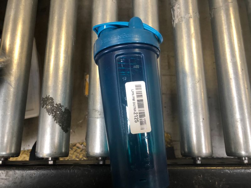Photo 1 of BlenderBottle Classic V2 Shaker Bottle Perfect for Protein Shakes and Pre Workout, 28-Ounce, Ocean Blue