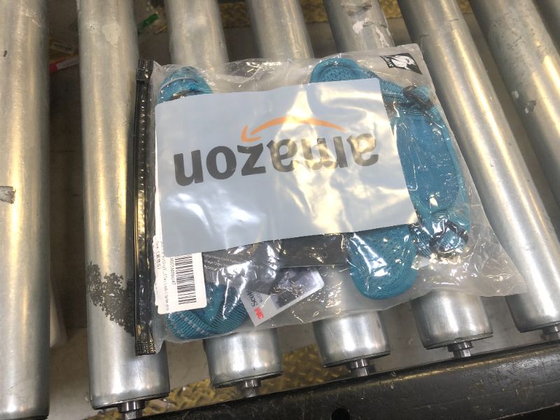 Photo 1 of JUXZH Soft Front Dog Harness .Best Reflective No Pull Harness with Handle and 2 Leash Attachments Teal Blue