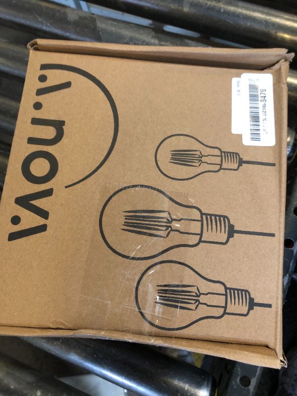 Photo 1 of L.A. NOVA String Lights Indoor, G50 with 20 Shatterproof Bulbs LED Vintage 24Ft Lights for Bedroom Decor, Pluggable Filament, Transformer Extension, Dimmer…