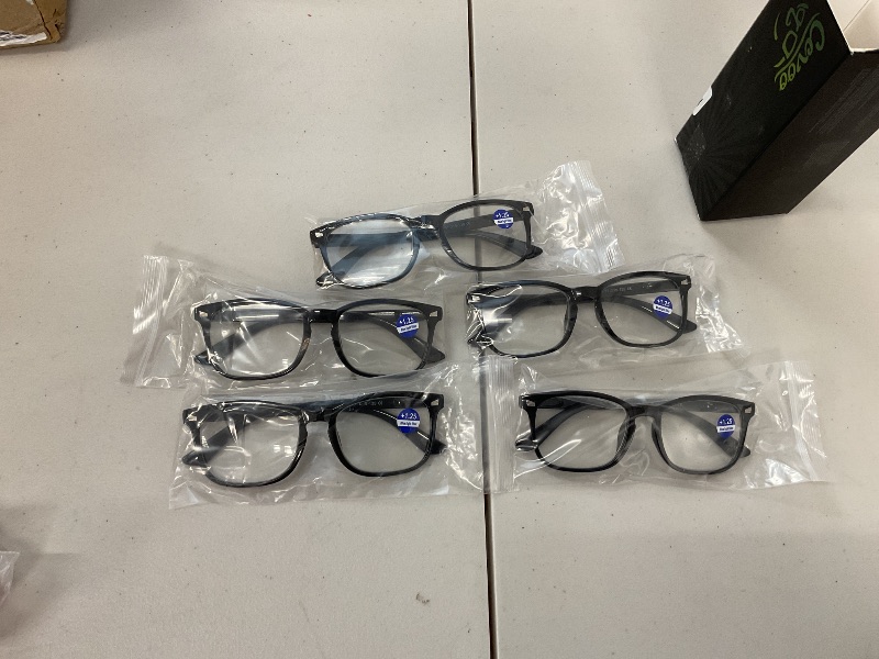 Photo 1 of CCVOO 5 pack Reading Glasses for Women/Men, Bifocal, Progressive, Readers for Women/Men, Eye glasses. Clear 