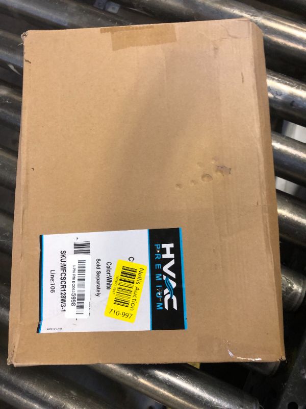 Photo 1 of HVAC Premium 12"w X 8"h [Duct Opening] 3-Way Fixed Curved Blade Air Supply Diffuser Register Vent Cover Grille [Outer Dimensions: 13.75"W X 9.75"H]