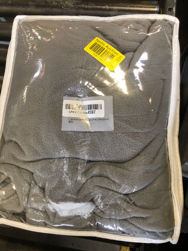 Photo 1 of Electric Heated Blanket 72"x 84" Full Size, 4 Heating Levels and 10-Hour Auto Off, Lightweight and Breathable - Ash Grey