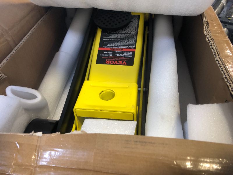 Photo 1 of VEVOR 3 Ton Low Profile Floor Jack for All Terrain Vehicles, Heavy-Duty Steel Racing Jack with Quick Lift Pump, 5.12"-20" Lifting Range, 3.0 tons
