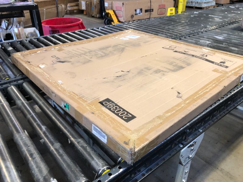 Photo 1 of Audio-Visual Direct Tempered Glass Table Top with Rounded Edge (42" with 1 5/8 Center Hole)