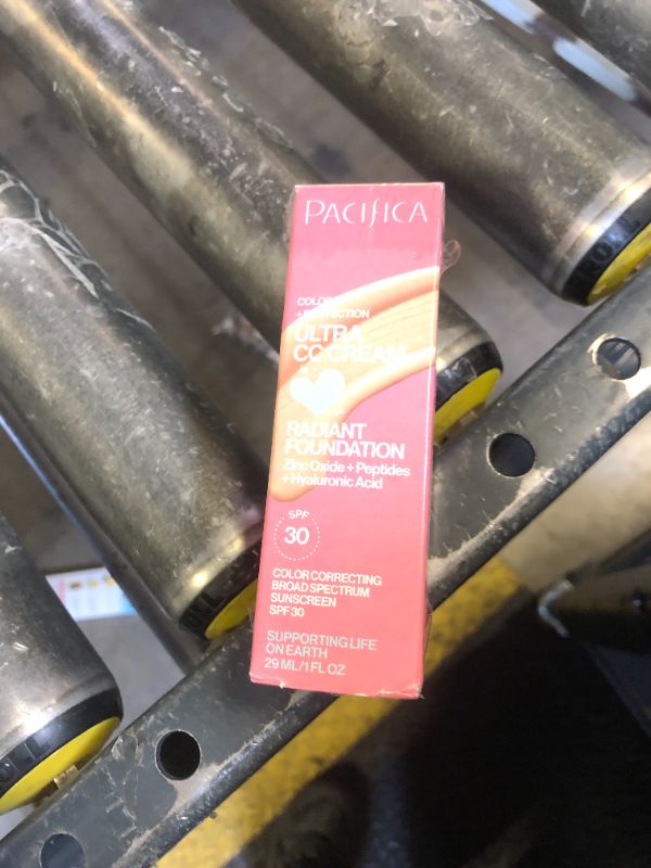 Photo 1 of Pacifica Beauty Ultra CC Cream Radiant Foundation with Broad Spectrum SPF 17, Warm/Light Color, 100% Vegan & Cruelty Free, 1 Fl Oz